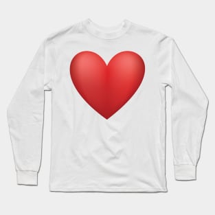 Red Heart Long Sleeve T-Shirt
